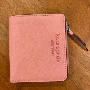 Kate Spade Pink Bifold Wallet